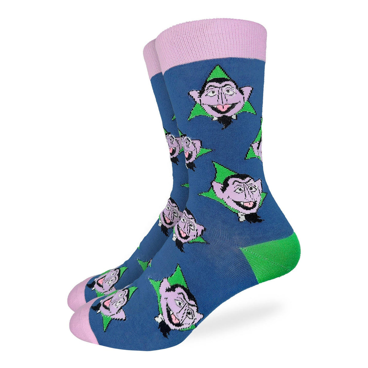 Good Luck Sock | Men's Crew | Sesame Street, The Count