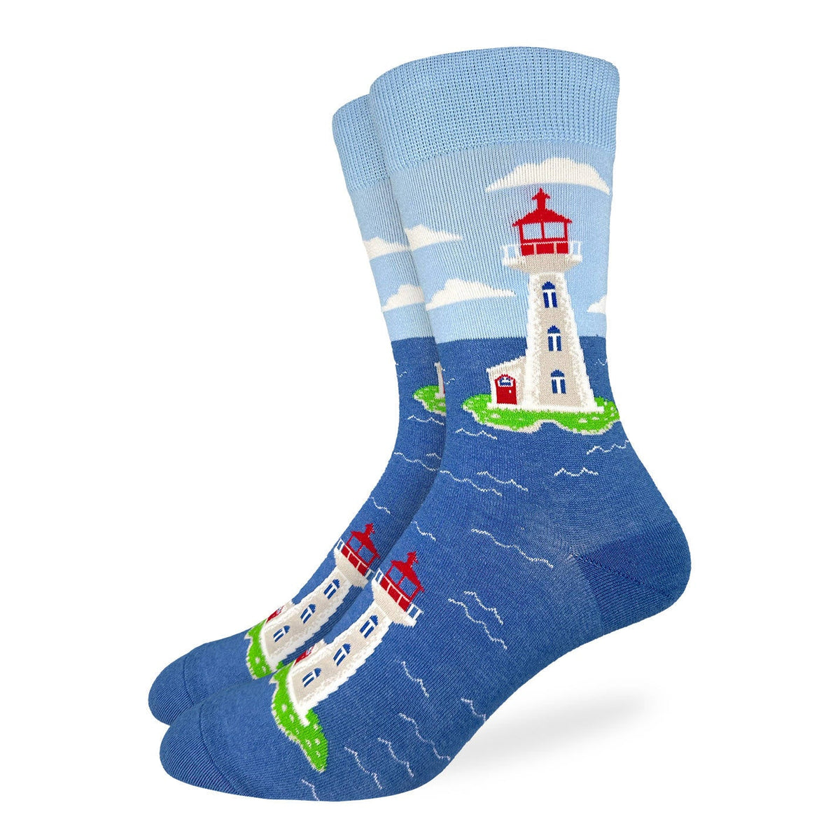 Good Luck Sock | Men's Crew | Lighthouse