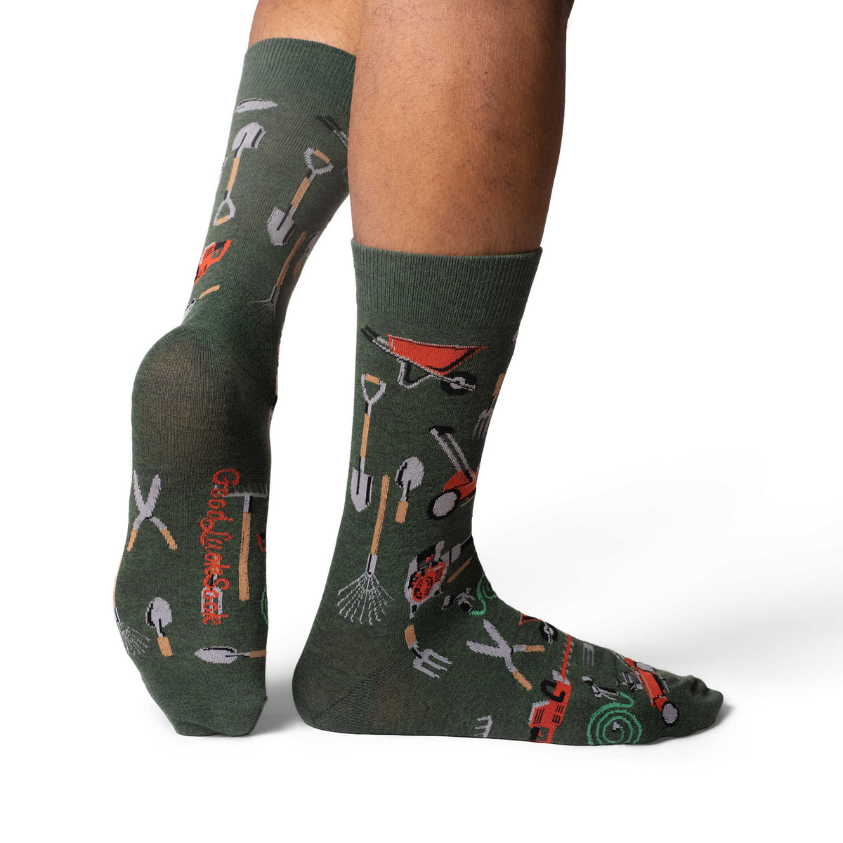 Good Luck Sock | Men's Crew | Landscaping & Lawn Care