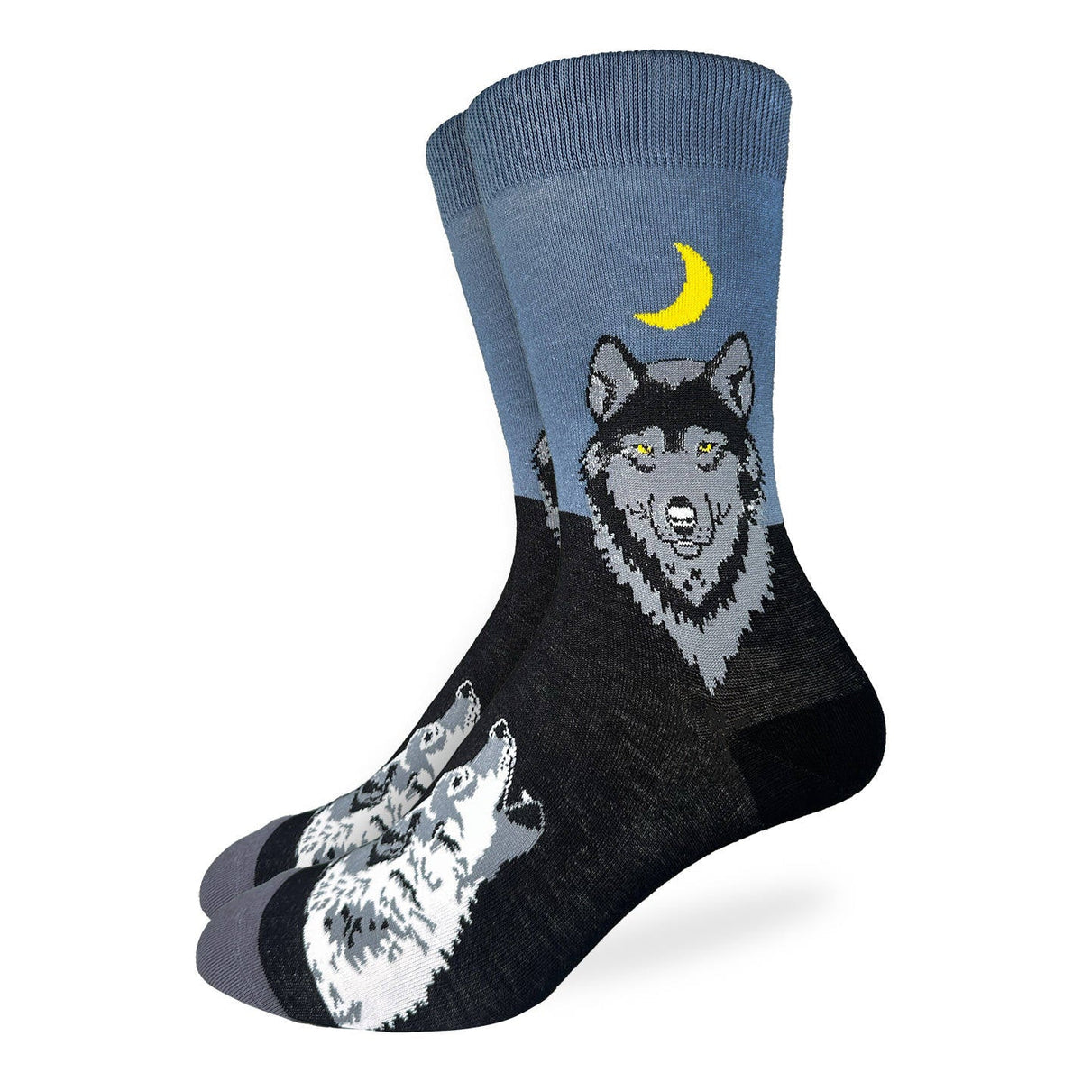 Good Luck Sock | Men's Crew | Howling Wolf