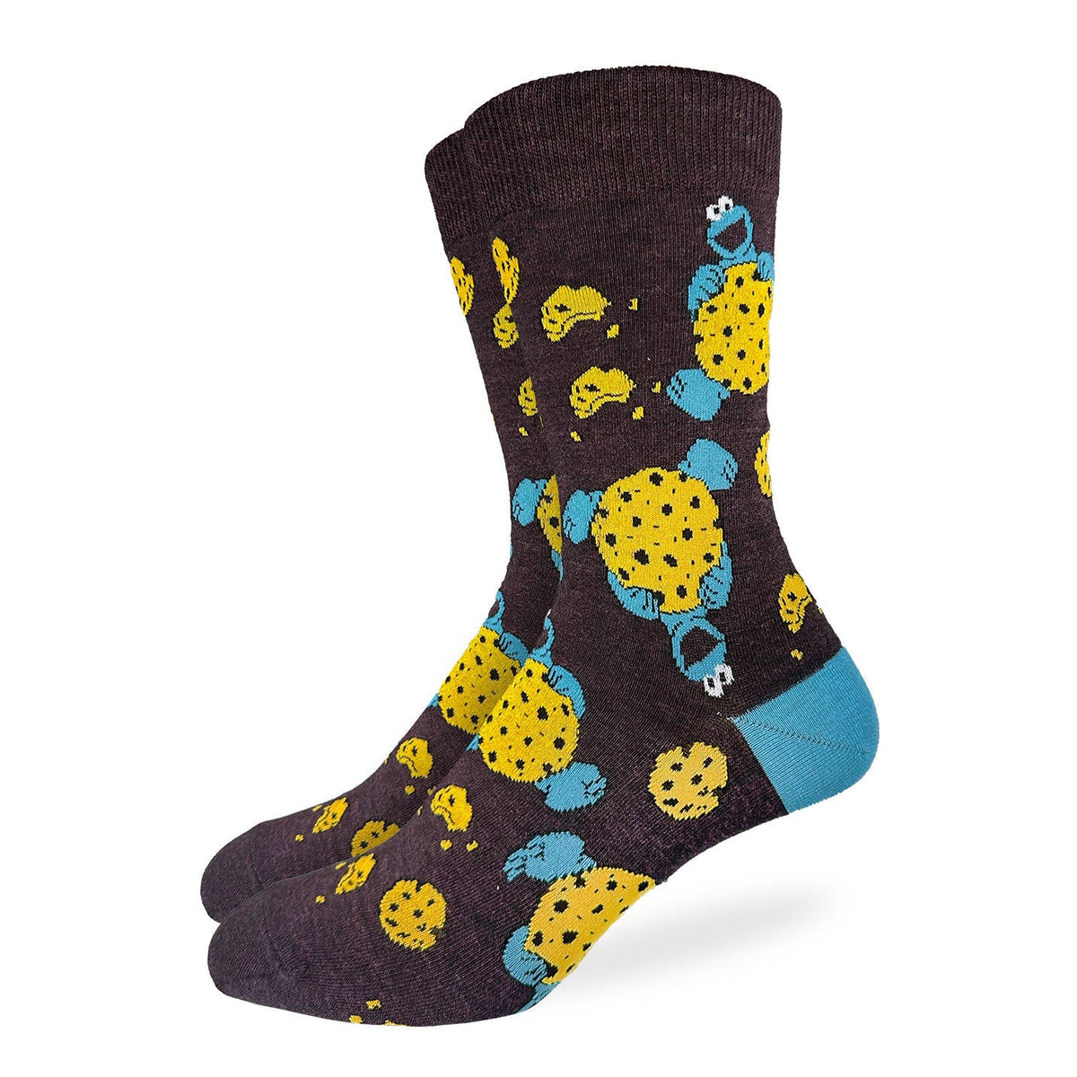Good Luck Sock | Men's Crew | Sesame Street, Cookie Monster
