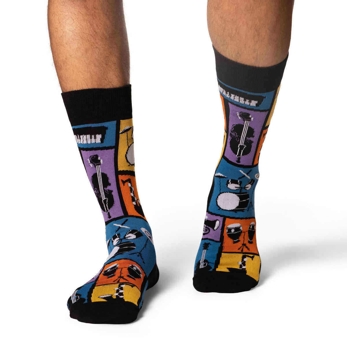 Good Luck Sock | Men's Crew | Jazz Instruments