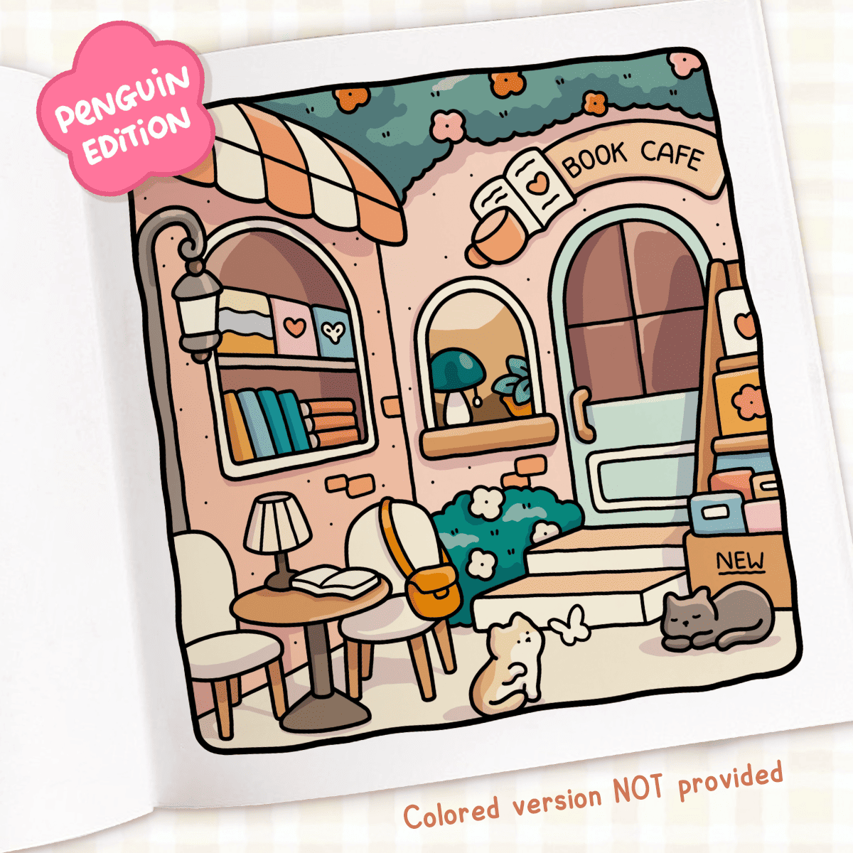Coco Wyo | Cozy Cafe Colouring Book