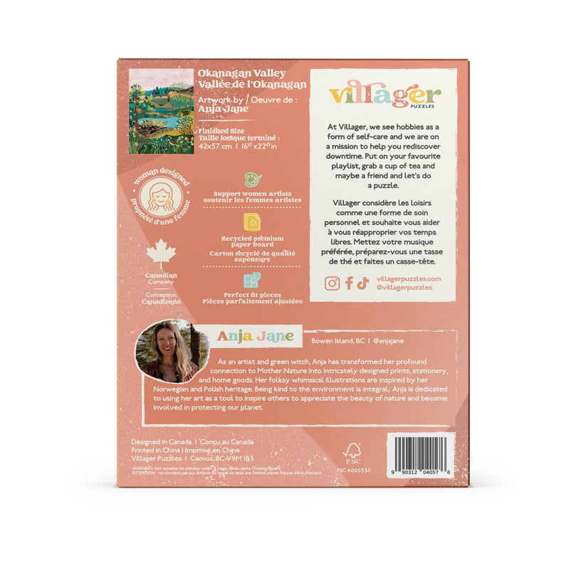 Villager | Okanagan Valley 500 Piece Puzzle