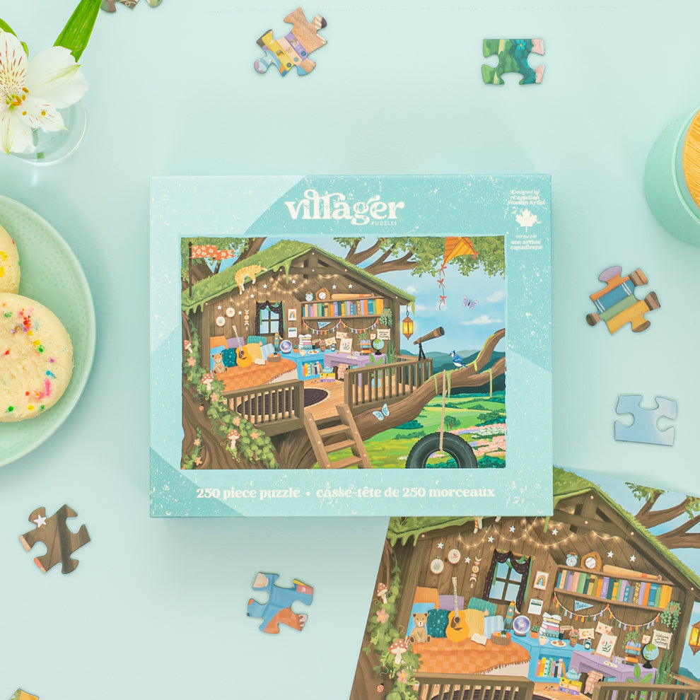 Villager | Treetop Hideout 250 Piece Puzzle