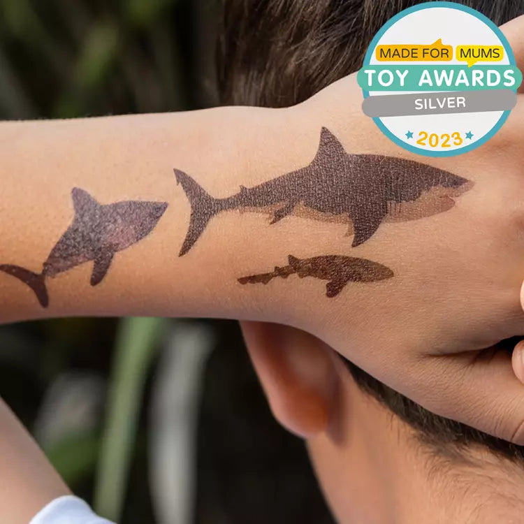 Rex London | Sharks Temporary Tattoos