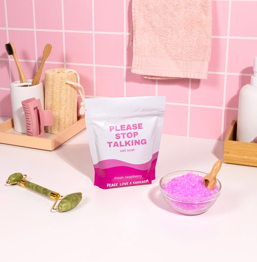 It's a Beautiful Day to Leave Me Alone | Sun Kissed Raspberries Epsom Salt