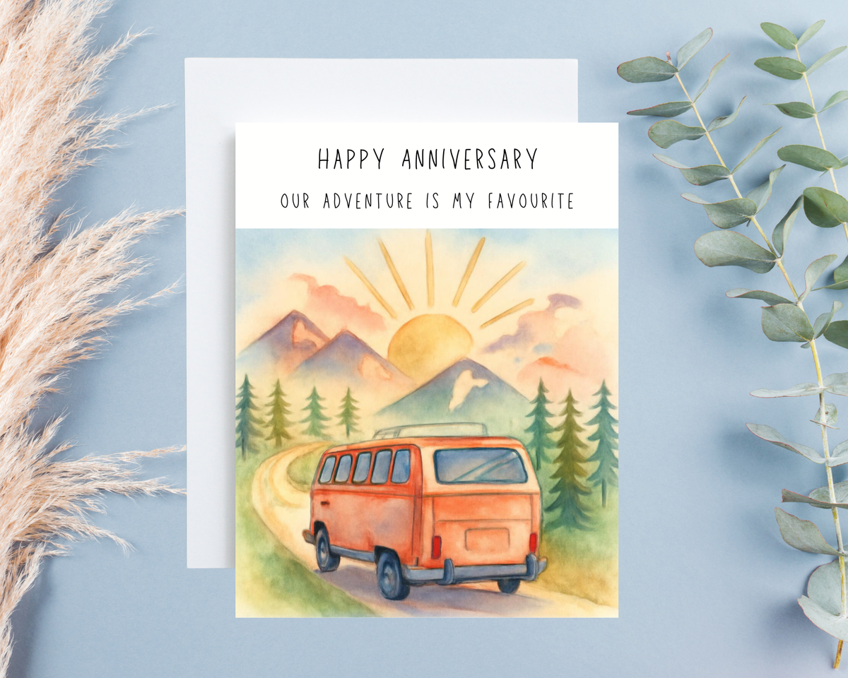 Free & Inked | Our Adventure Is My Favourite Card