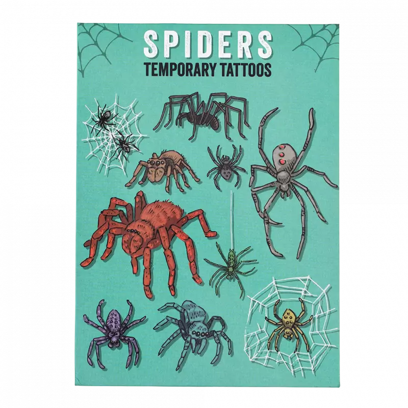 Rex London | Spider Temporary Tattoos