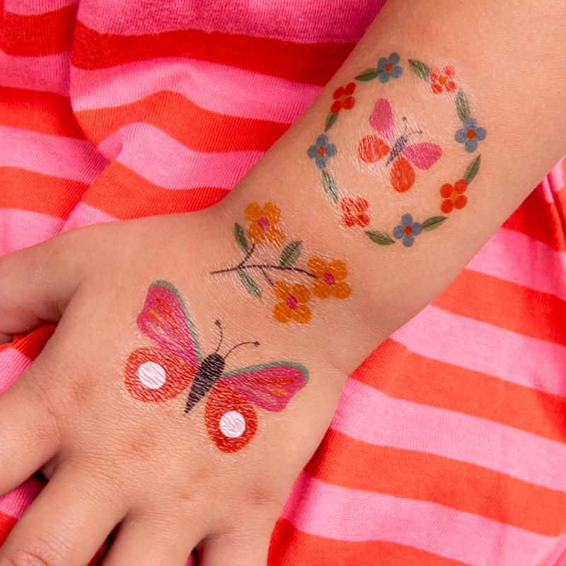 Rex London | Floral Flutter Temporary Tattoos
