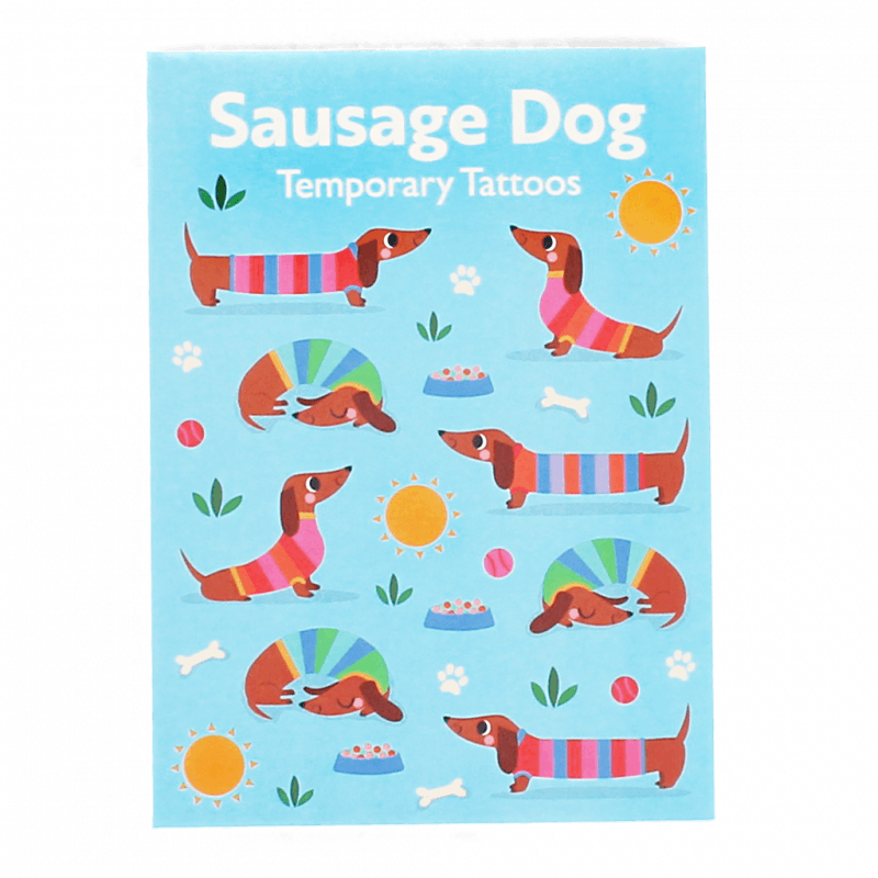 Rex London | Sausage Dog Temporary Tattoos