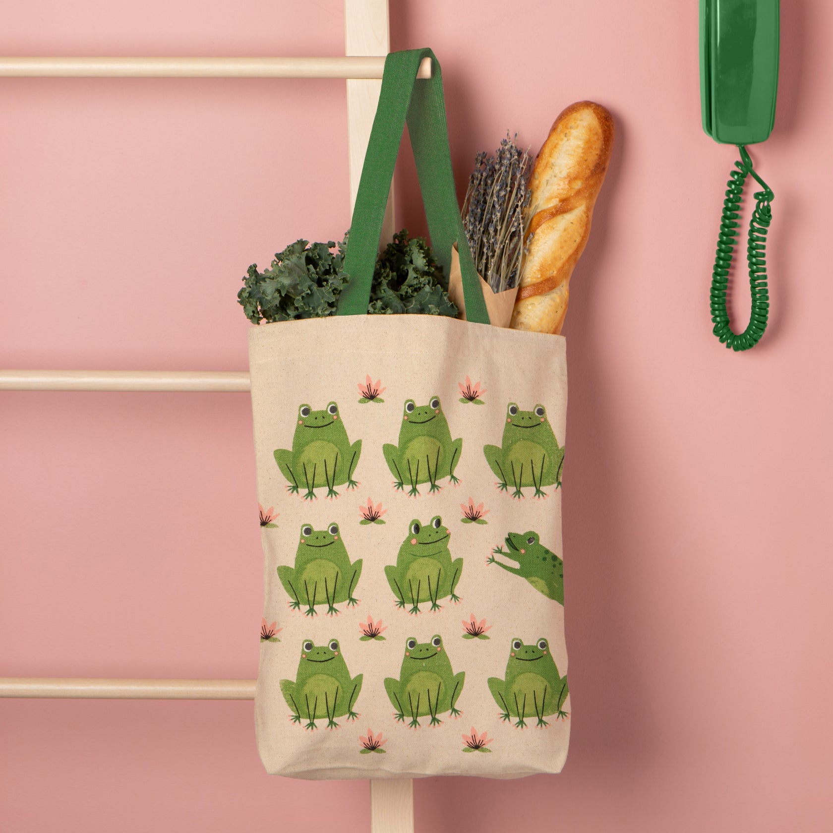 Danica | Ribbit Tote Bag