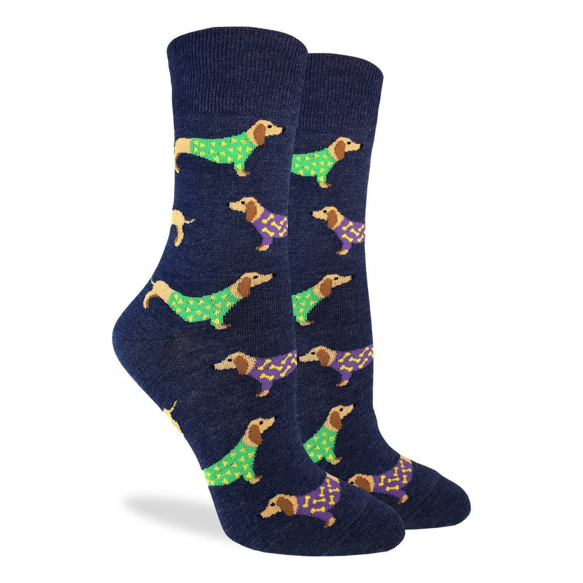 Good Luck Sock | Women's Crew | Wiener Dog