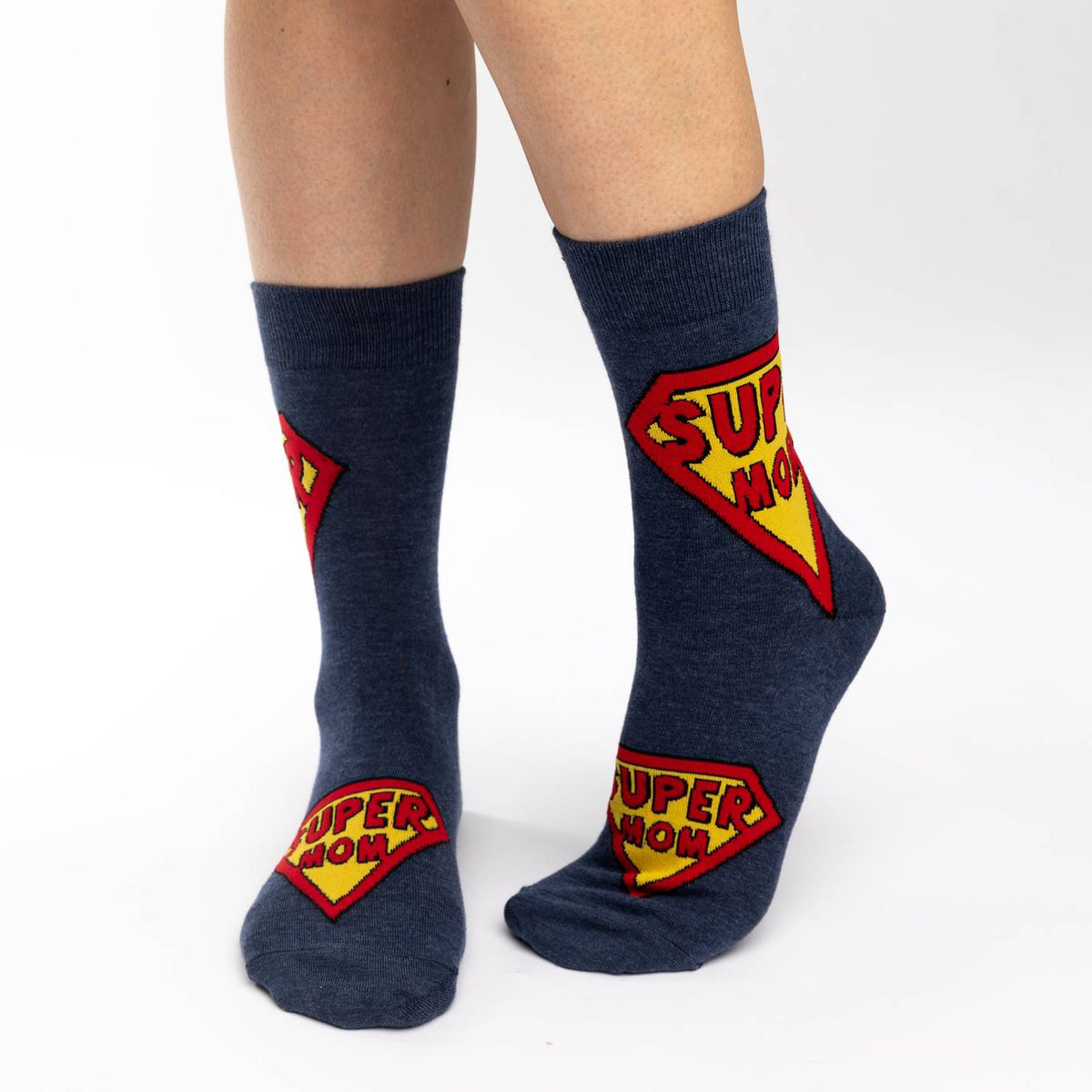 Good Luck Socks | Women's Crew | Super Mom