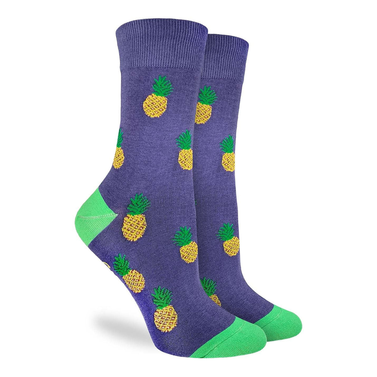Good Luck Sock | Women's Crew | Pineapples