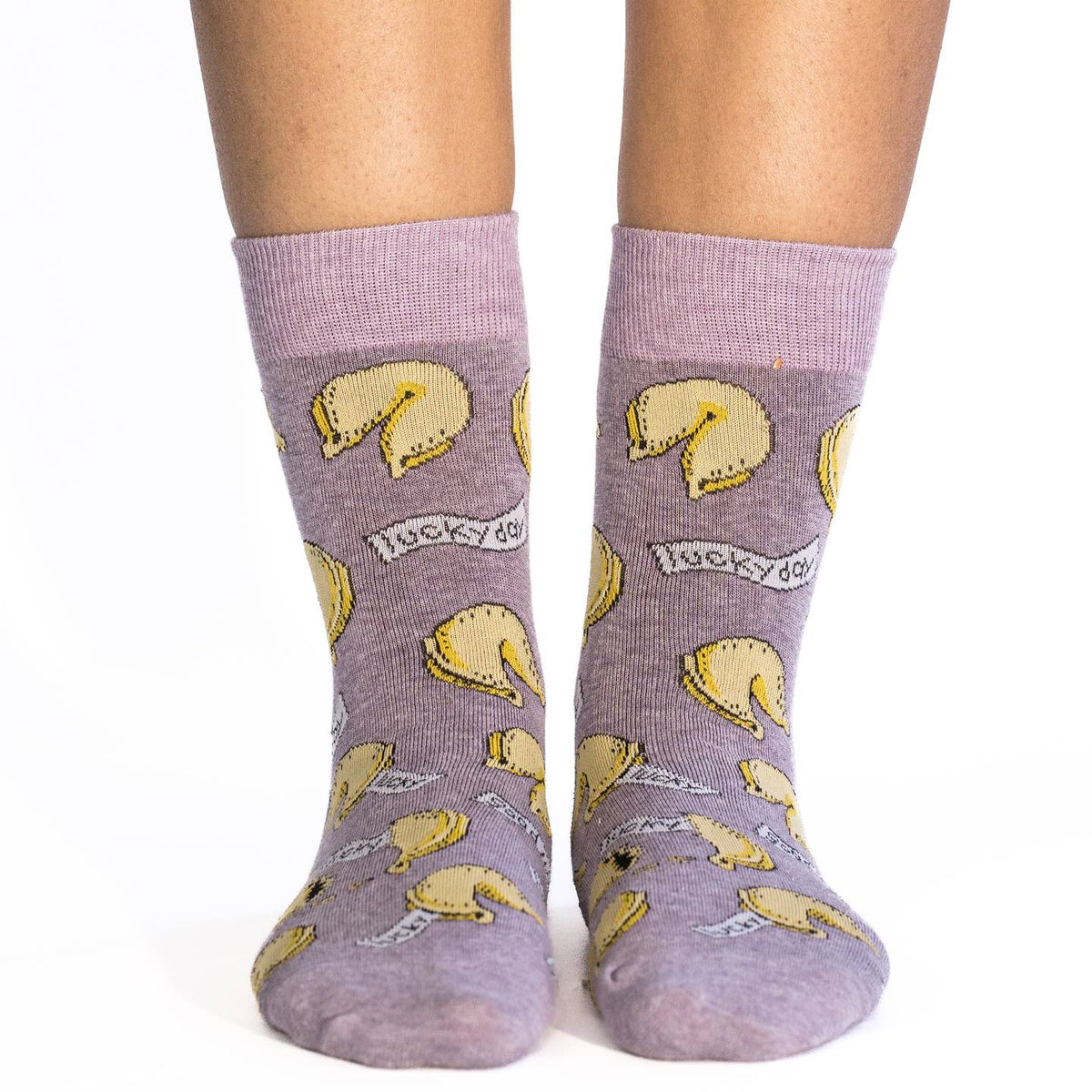 Good Luck Sock | Women's Crew | Fortune Cookies