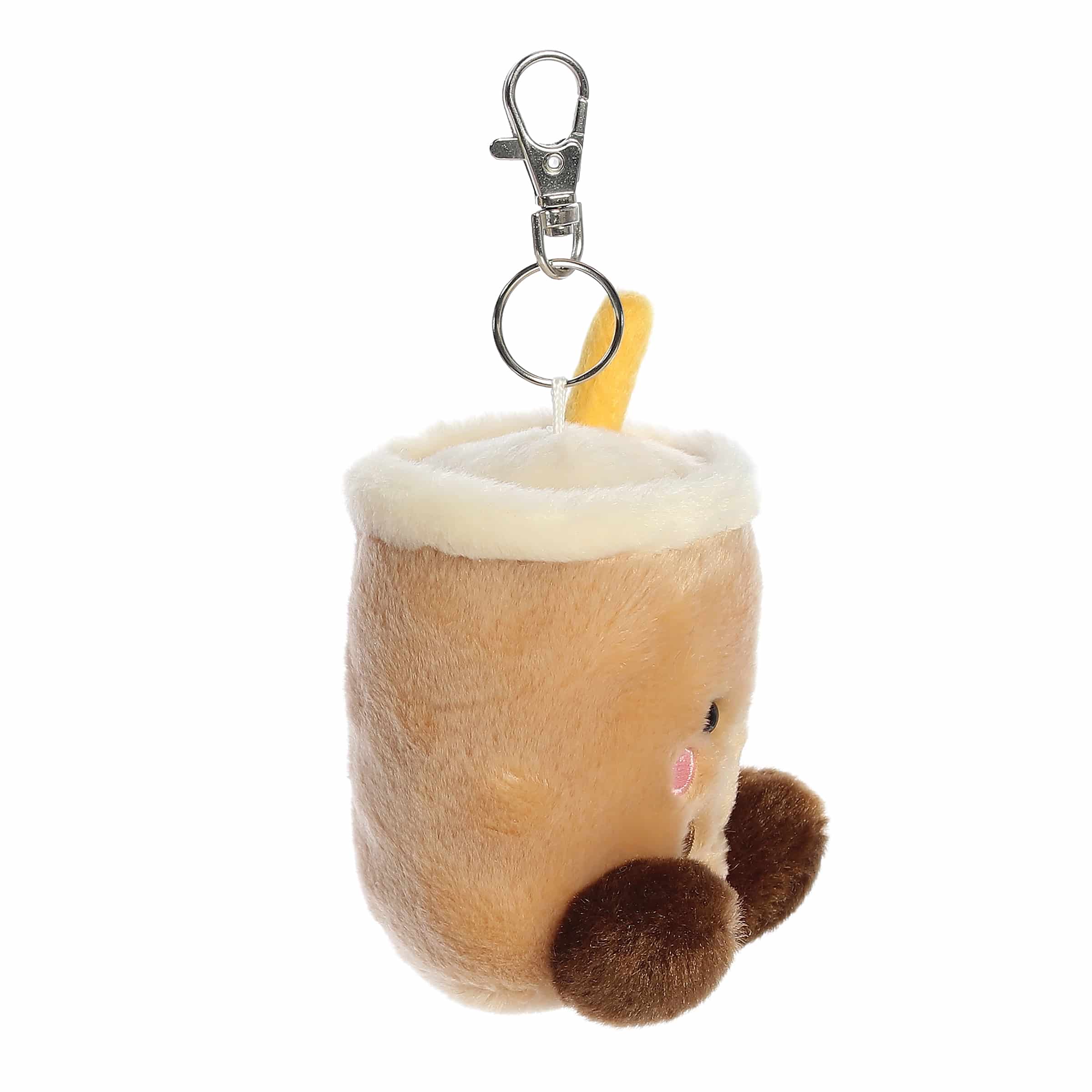 Palm Pals | 4" Milky Tea Boba Clip-On