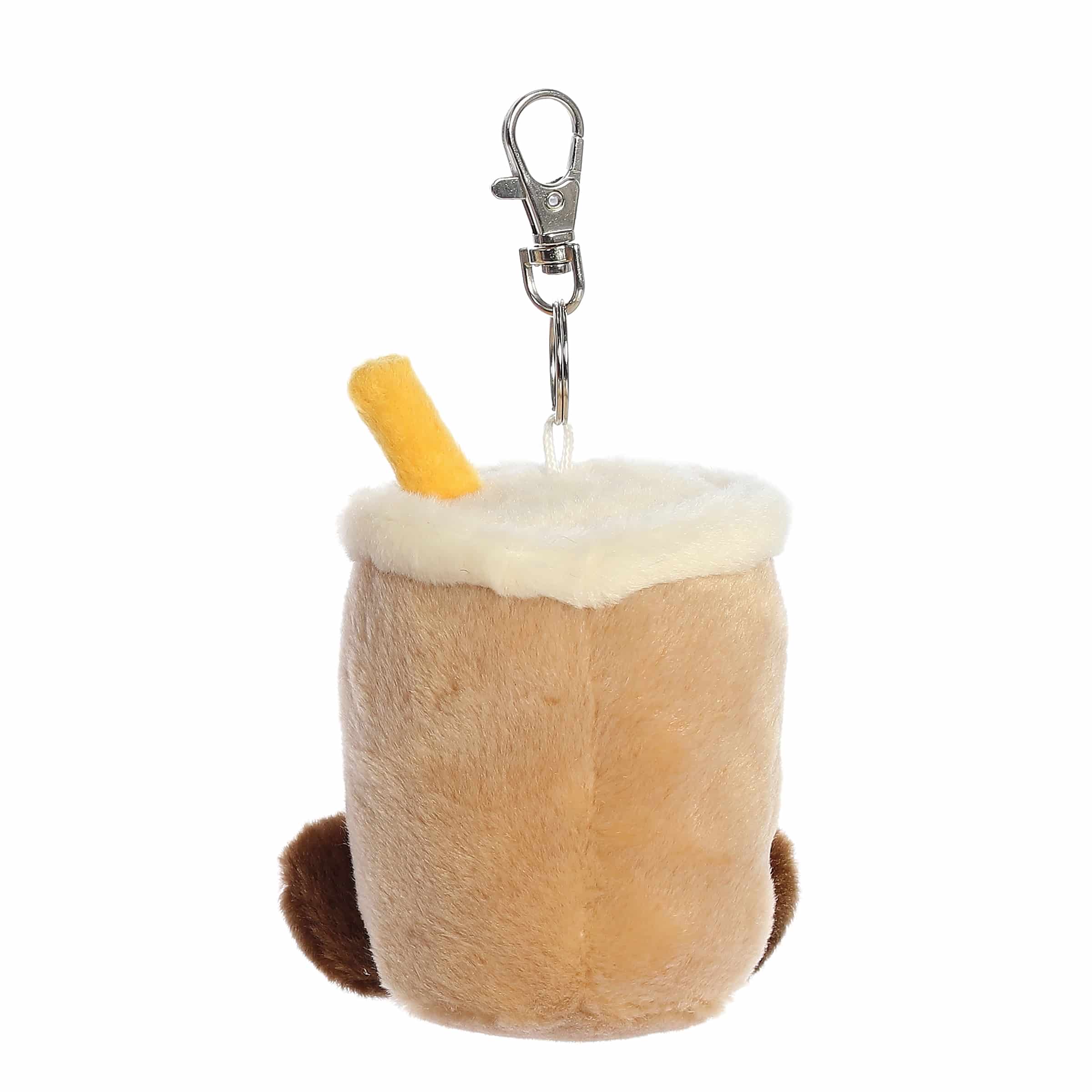 Palm Pals | 4" Milky Tea Boba Clip-On