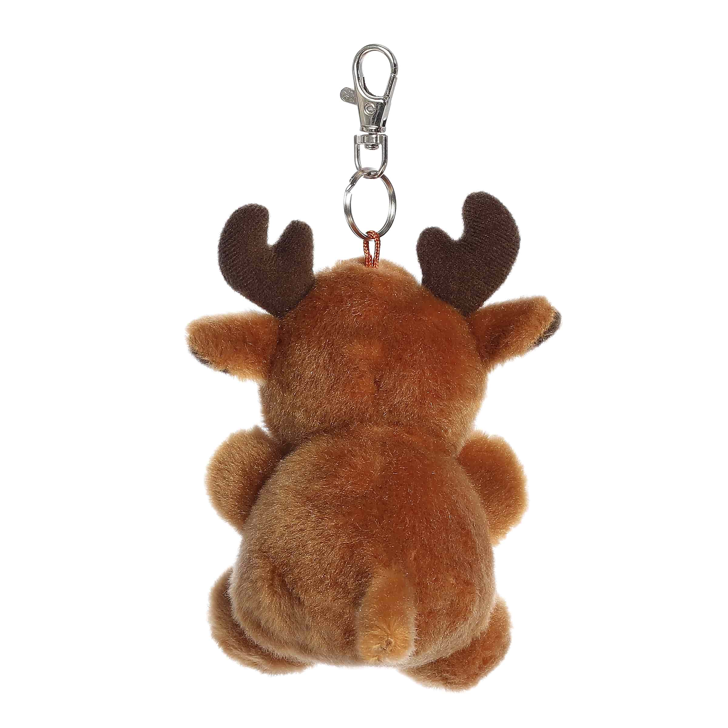 Palm Pals | 4" Cinnamon Moose Clip-On