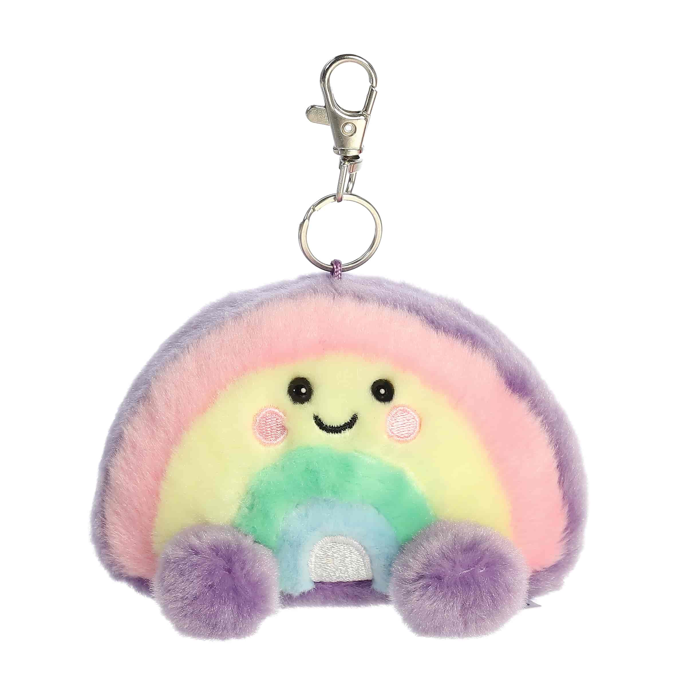 Palm Pals | 4" Vivi Rainbow Clip-On