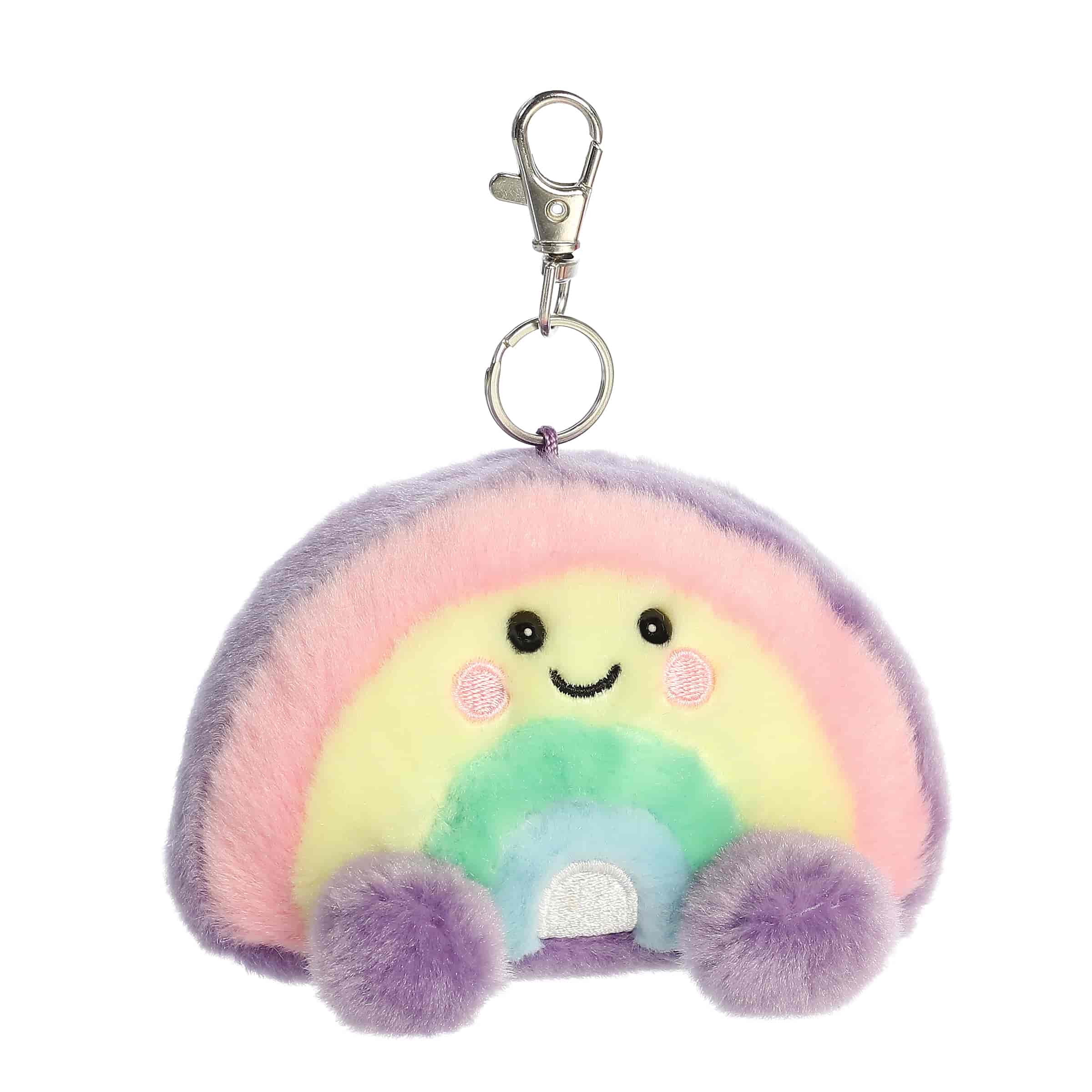 Palm Pals | 4" Vivi Rainbow Clip-On