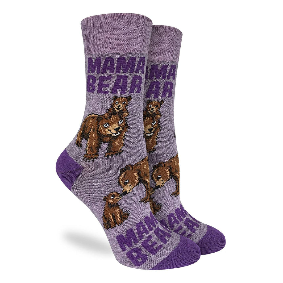 Good Luck Sock | Women's Crew | Mama Bear