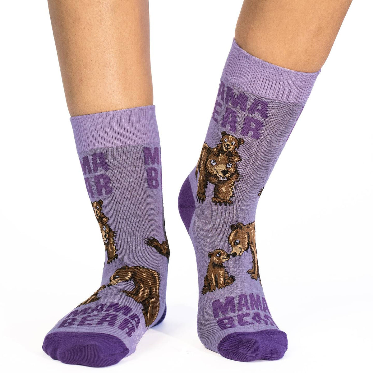 Good Luck Sock | Women's Crew | Mama Bear