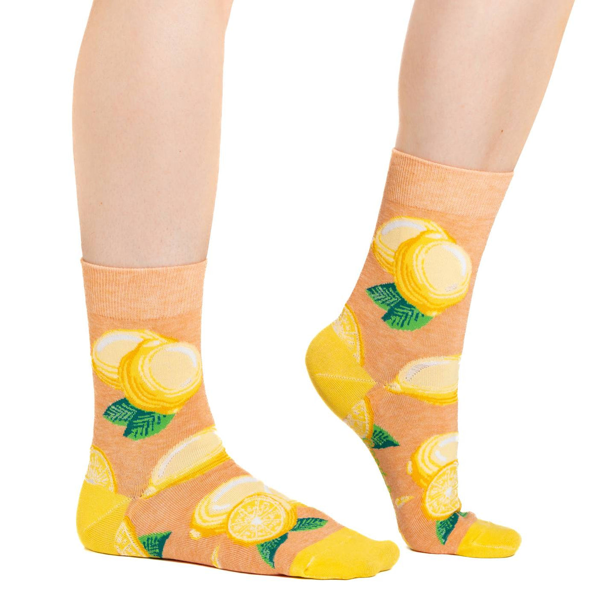 Good Luck Sock | Women's Crew | Lemons