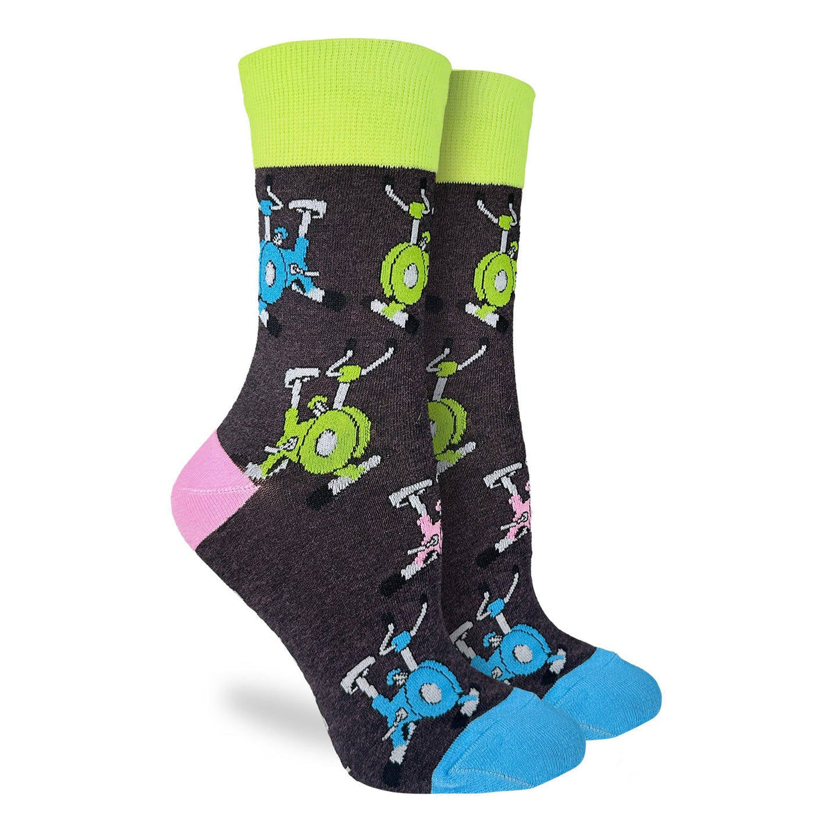 Good Luck Sock | Women's Crew | Stationary Bikes