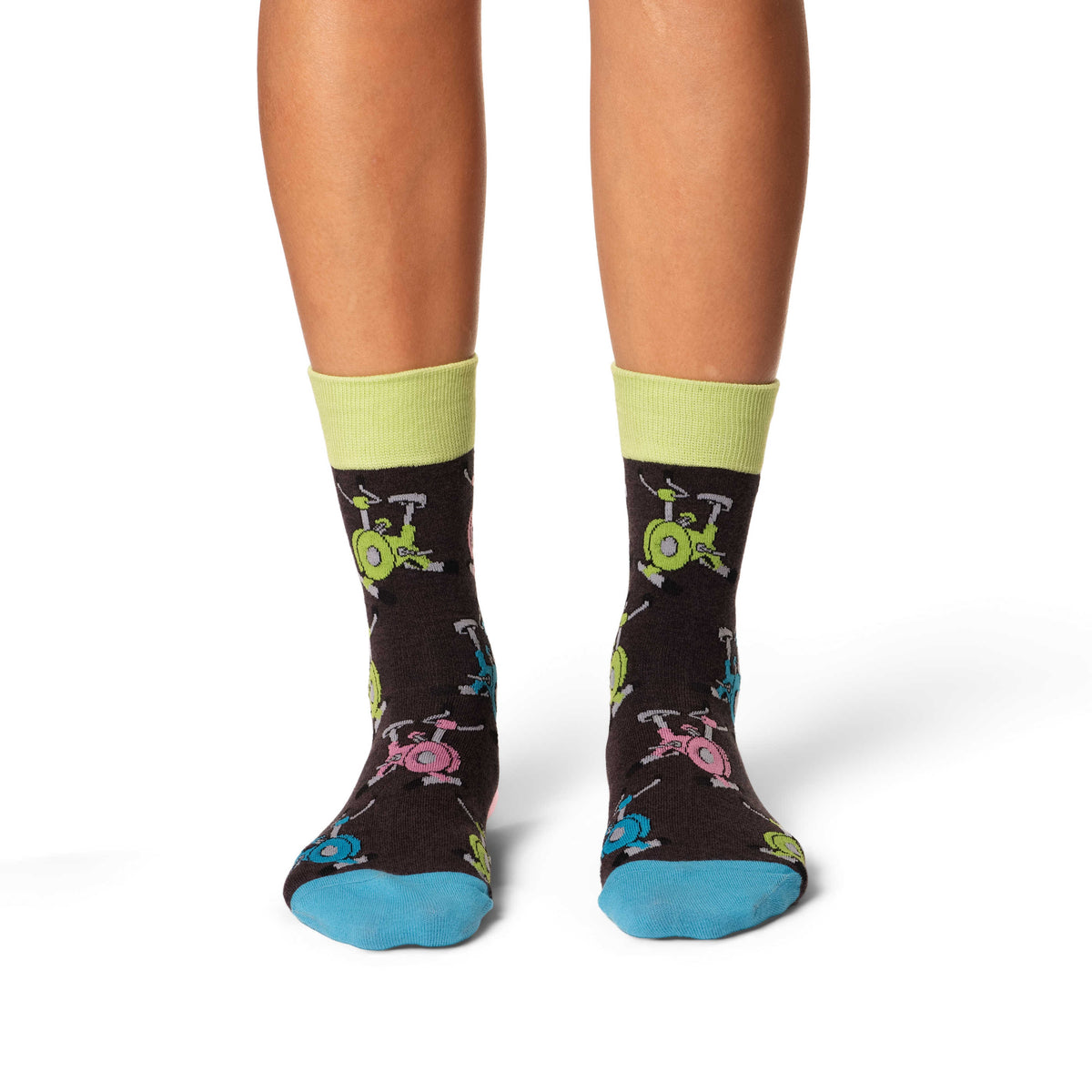 Good Luck Sock | Women's Crew | Stationary Bikes