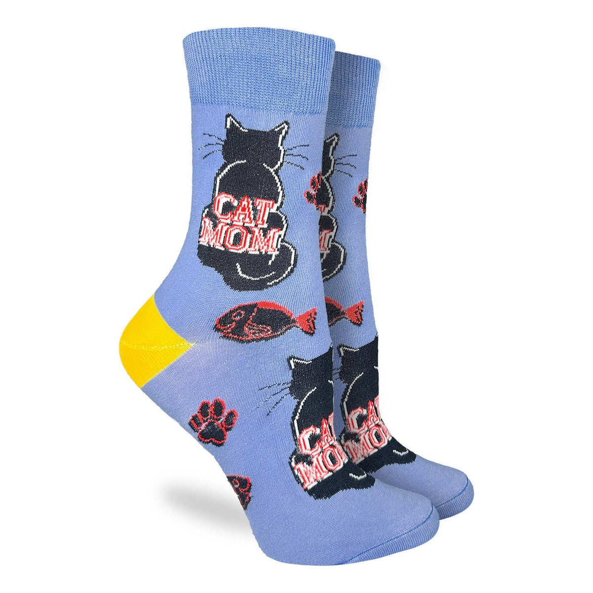 Good Luck Sock | Women's Crew | Cat Mom