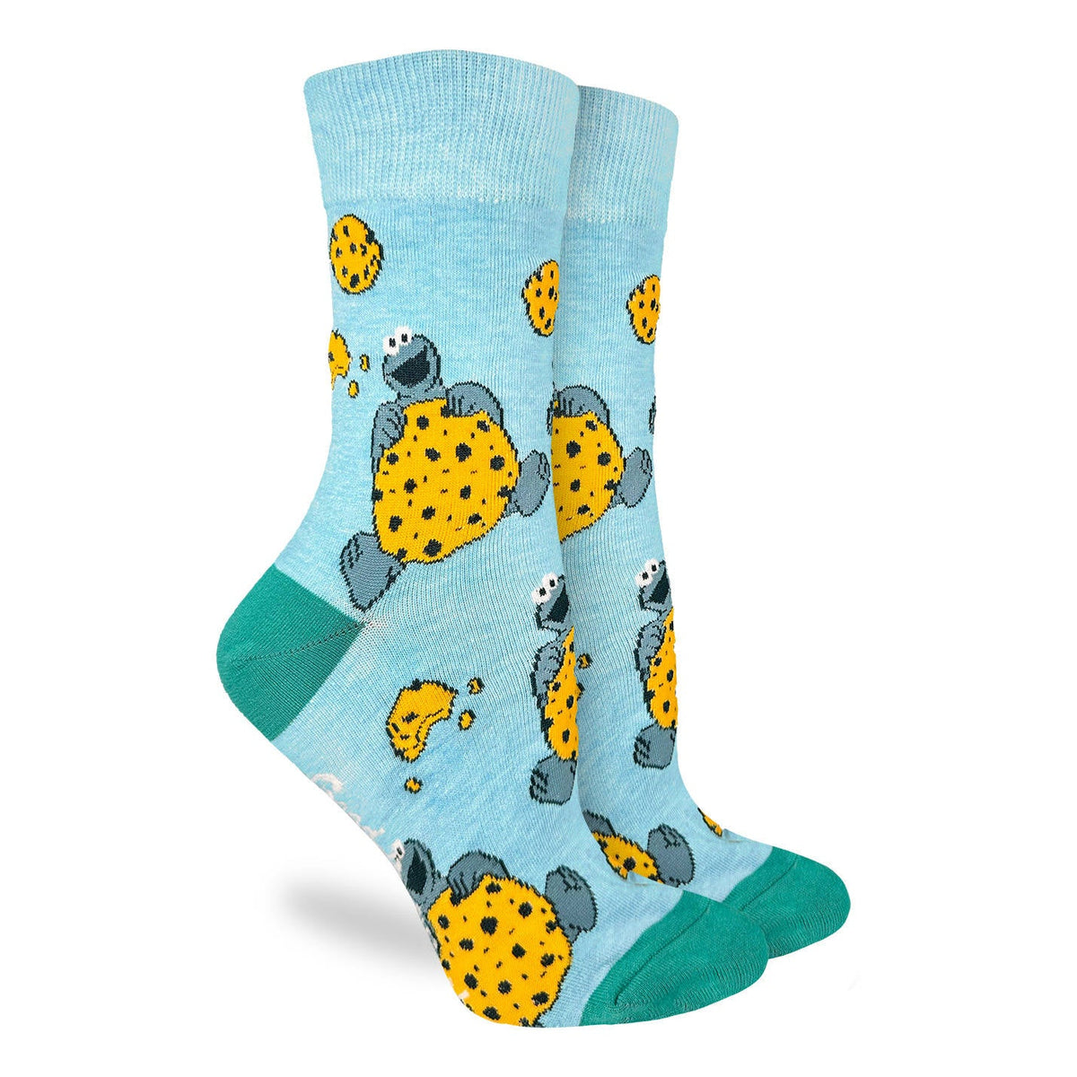 Good Luck Sock | Women's Crew | Sesame Street, Cookie Monster