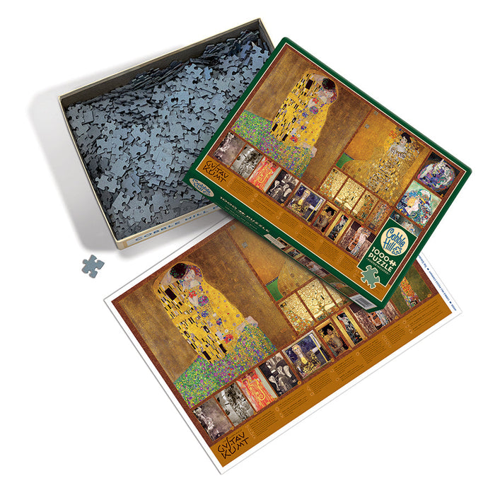 Cobble Hill | Golden Age of Klimt 1000 piece puzzle
