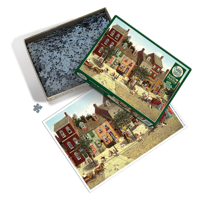 Cobble Hill | The Curve in the Square 1000 piece puzzle