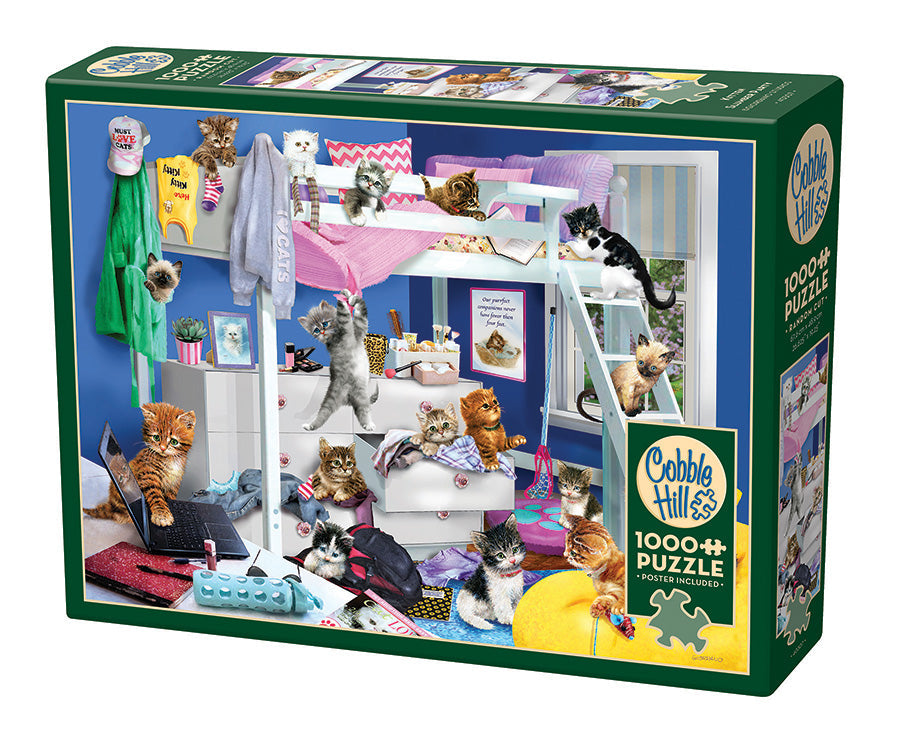 Cobble Hill | Kitten Slumber Party 1000-Piece Puzzle