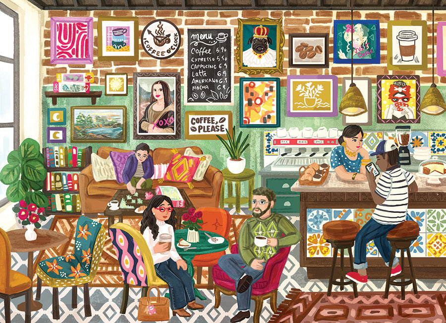 Cobble Hill | Coffee Please 1000-Piece Puzzle