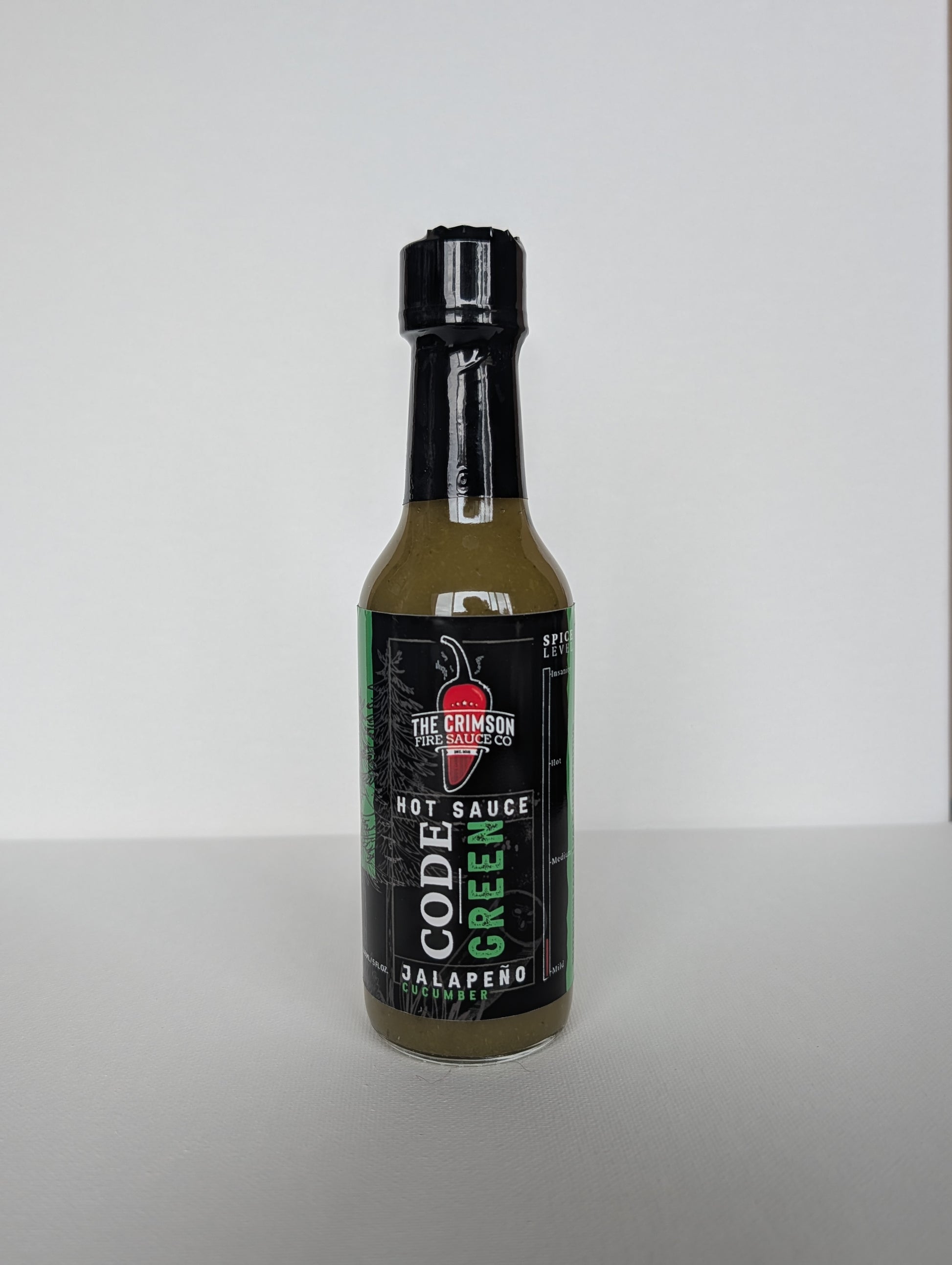 The Crimson Fire Sauce Co. | Code Green