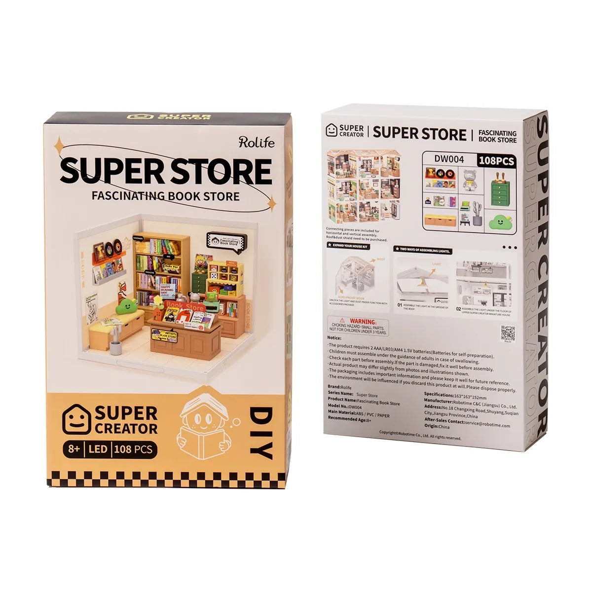 Rolife Super Creator | Fascinating Book Store