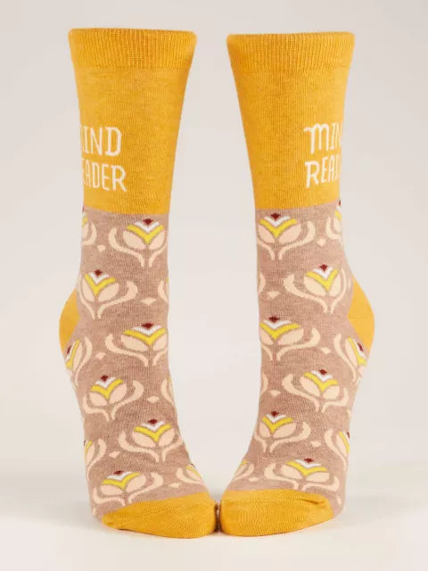 Blue Q | Women's Crew Socks | Mind Reader