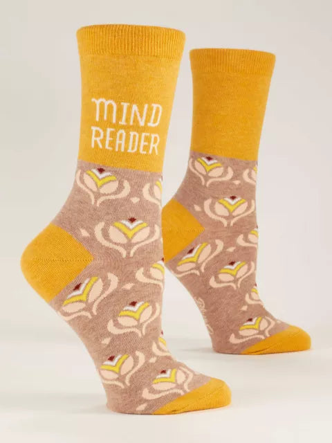 Blue Q | Women's Crew Socks | Mind Reader