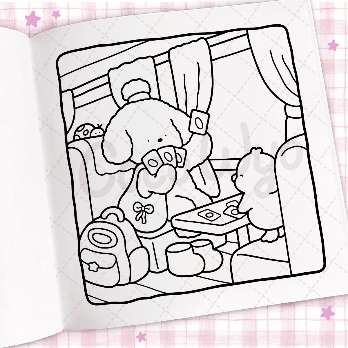 Coco Wyo | Cozy Days Colouring Book