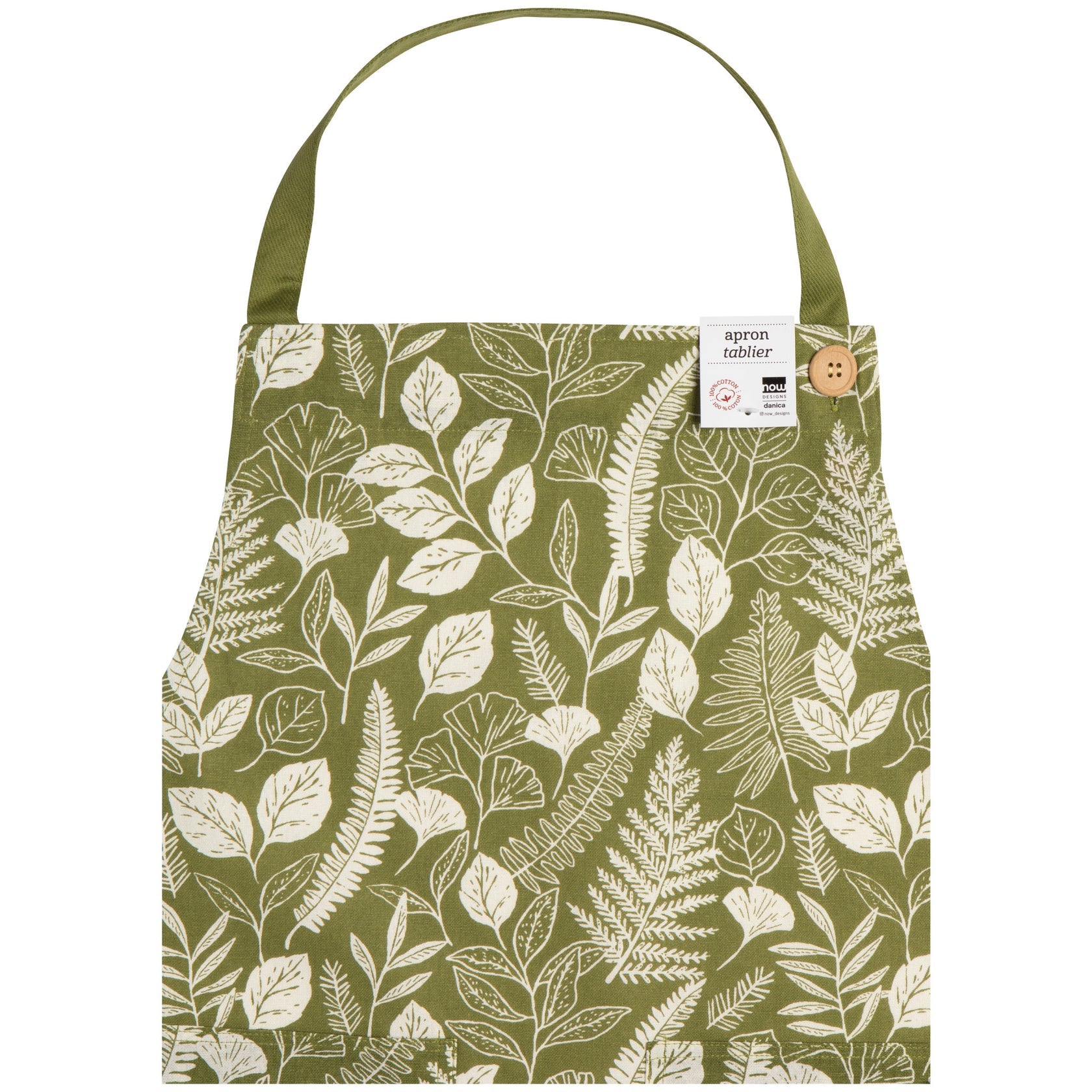 Now Designs | Fern & Frond Spruce Apron