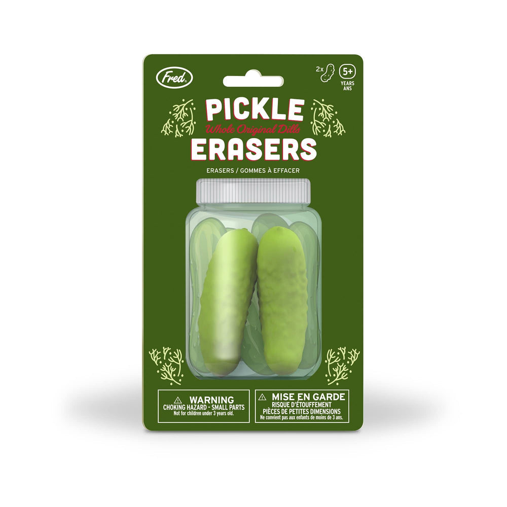 Fred | Pickle Erasers