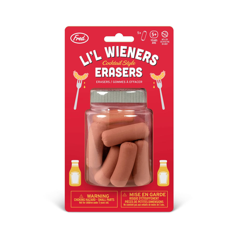 Fred | Cocktail Weiner Erasers