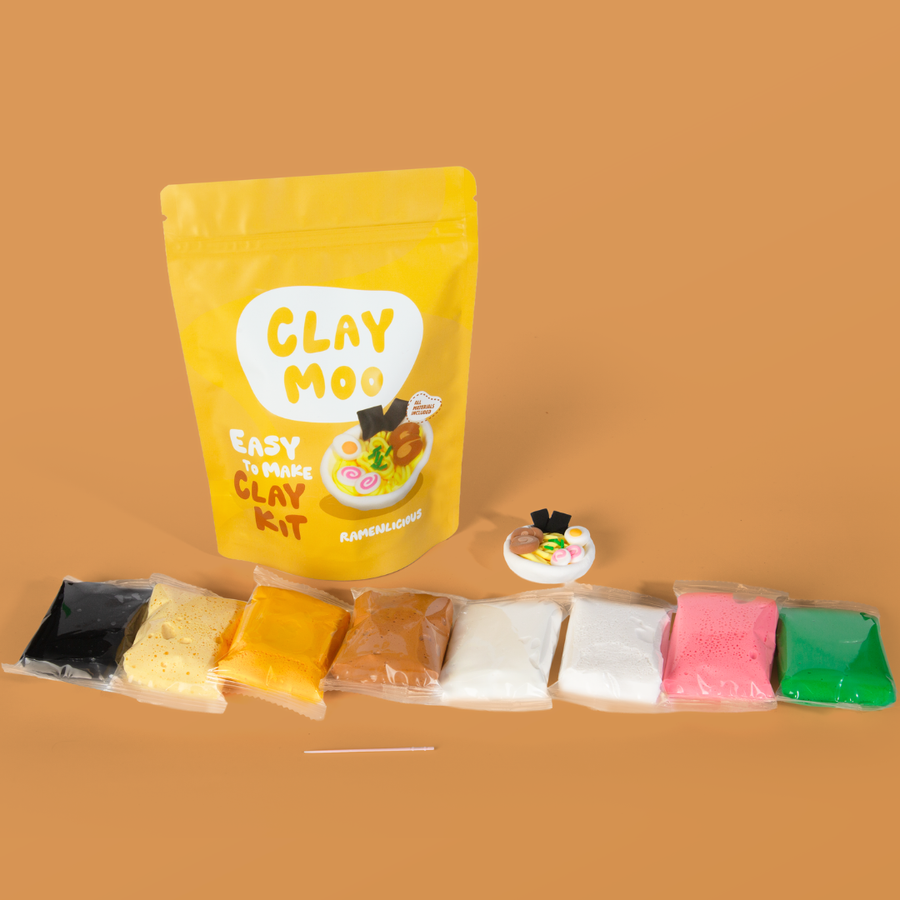 Claymoo | Ramenlicious Air Dry Clay Kit