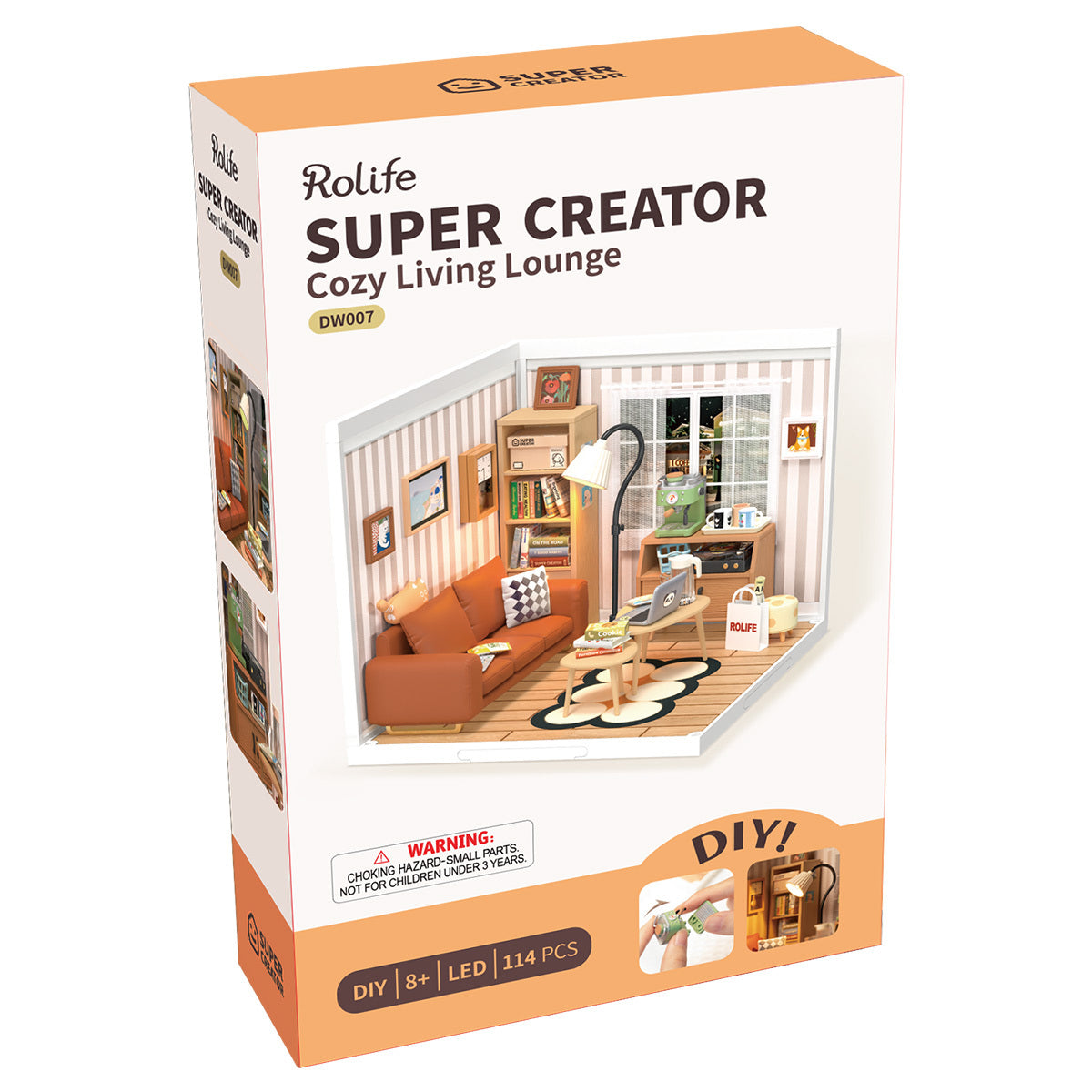 Rolife Super Creator | Cozy Living Lounge