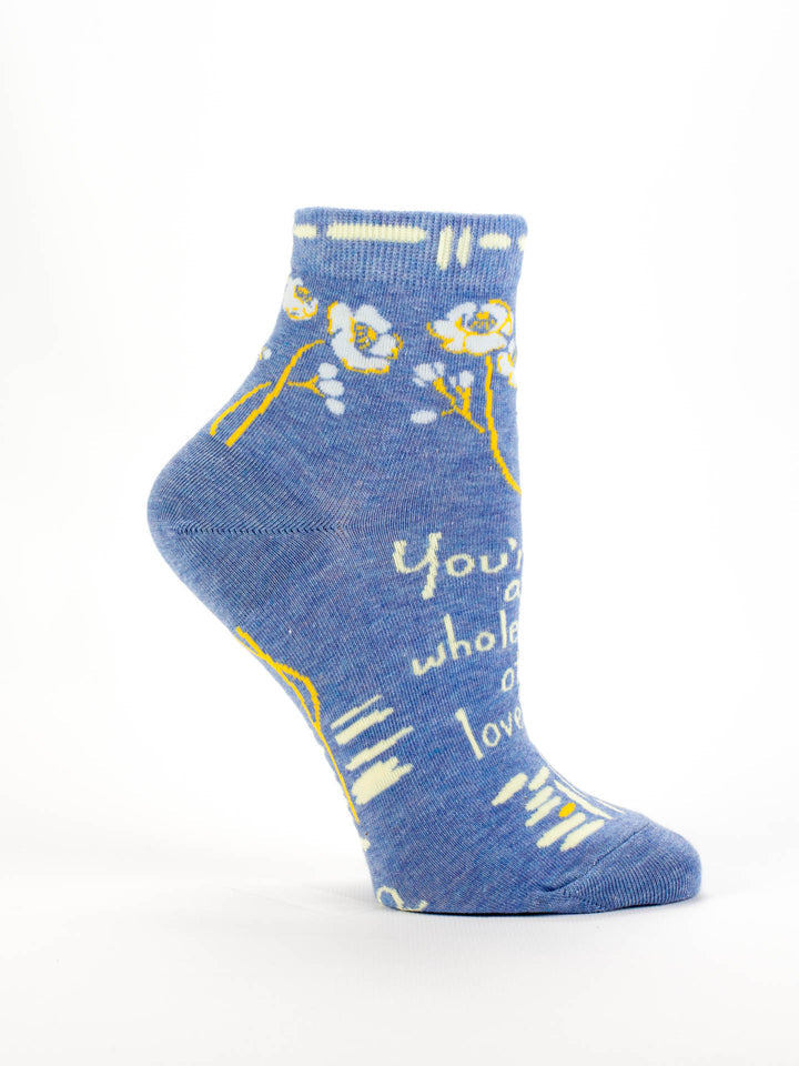Blue Q | Women's Ankle Socks | You're A Whole Lotta Lovely