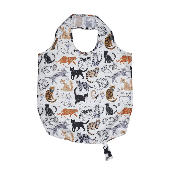 Ulster Weaver Reusable Roll-Up Bag | Feline Friends