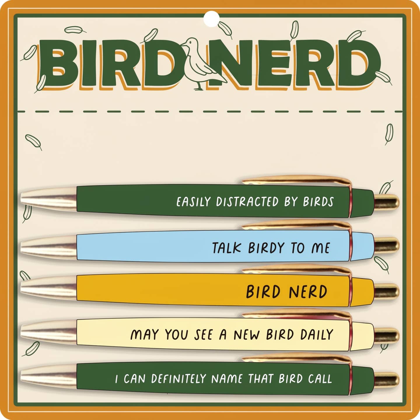 Bird Nerd Pen Set
