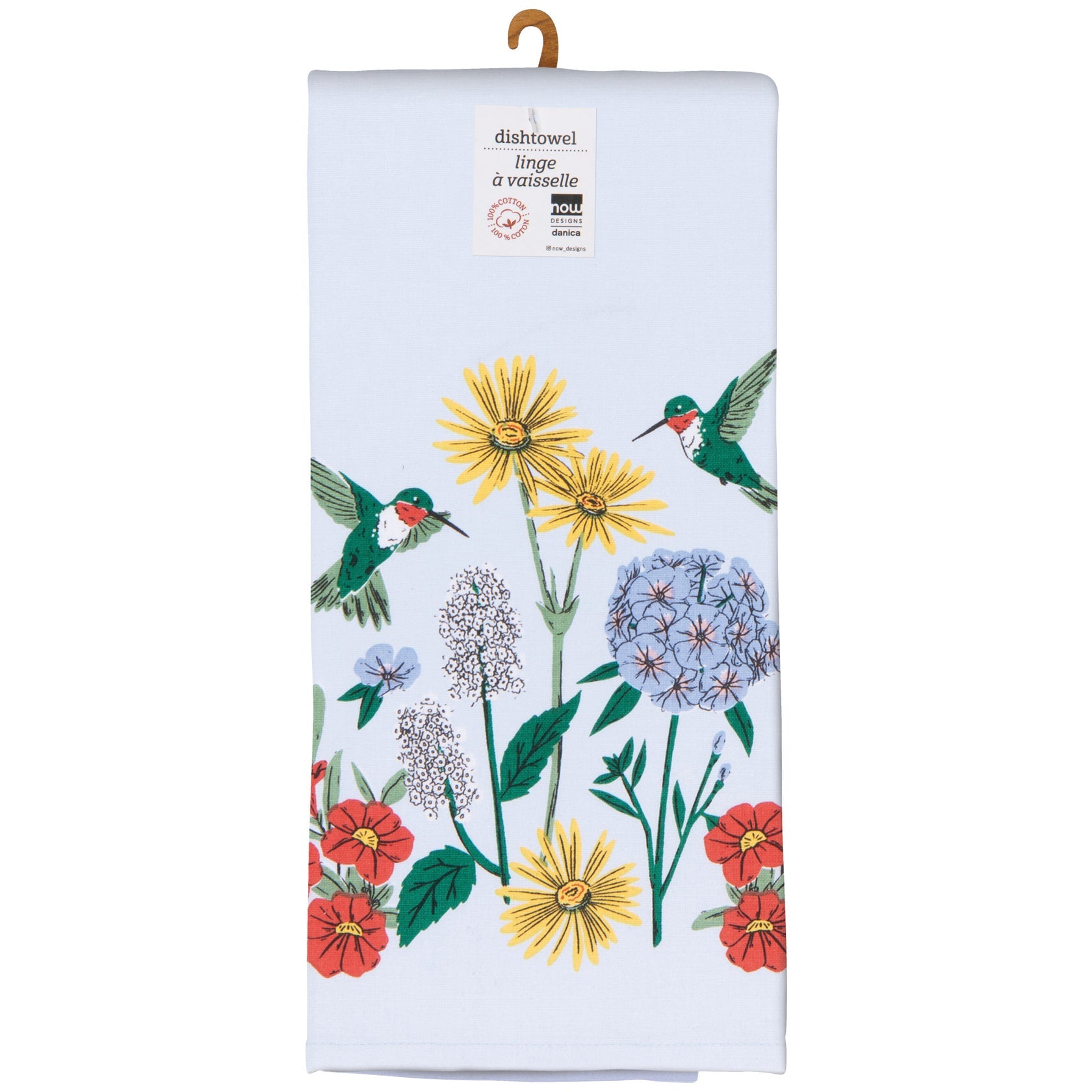 Now Designs | Hummingbird Dish Towel